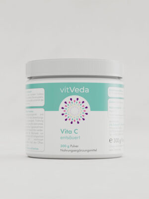 Vitamin C entsäuert Pulver